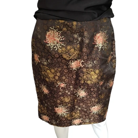 ETCETERA Skirt 4 Black Multicolor - Picture 1 of 7